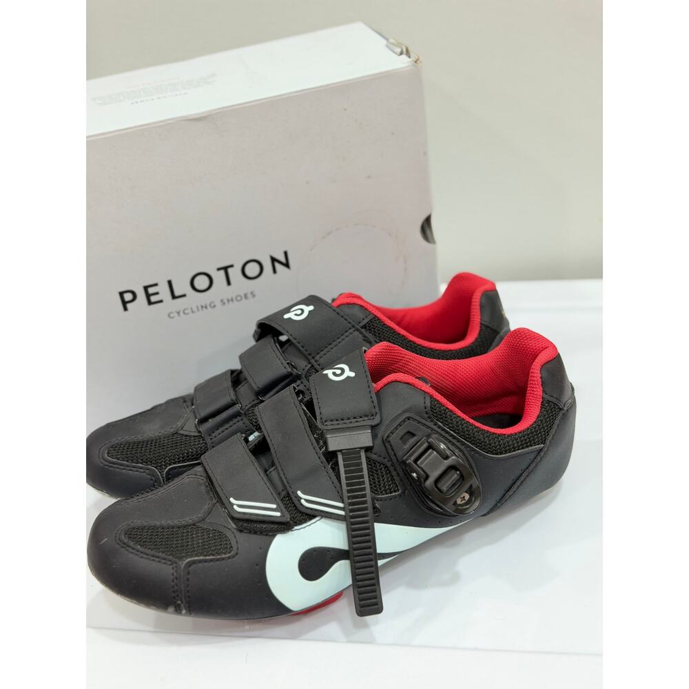 Peloton Cycling Bike Shoes Black Spinning Cleats Workout